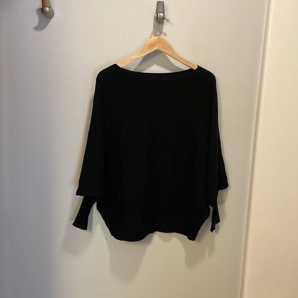 PHILOSOPHY woman’s black boat neck long sleeve black sweater - Picture 2 of 10